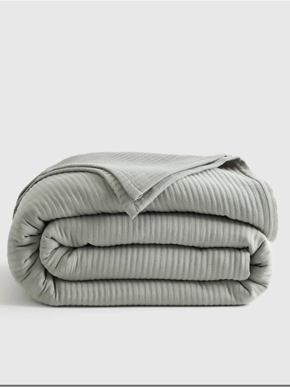 QUINCE COTTON MATELASSE COVERLET